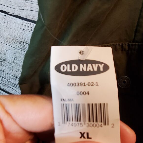 Old Navy Green Textured Pant XL NWT - Picture 4 of 10
